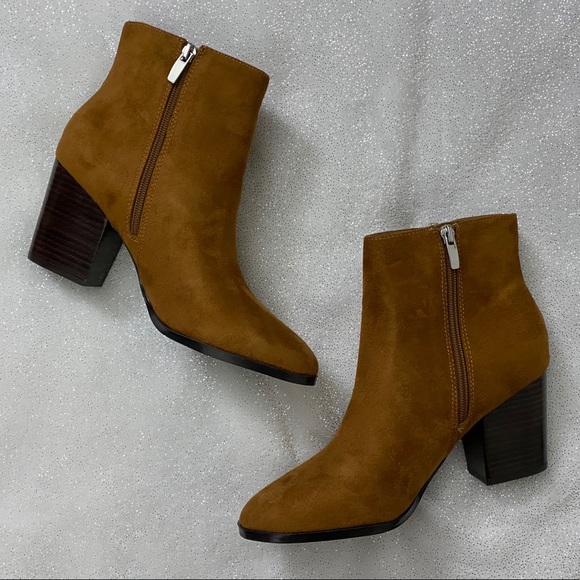 Nine West Brown Neva Ankle Boots - Picture 3 of 8